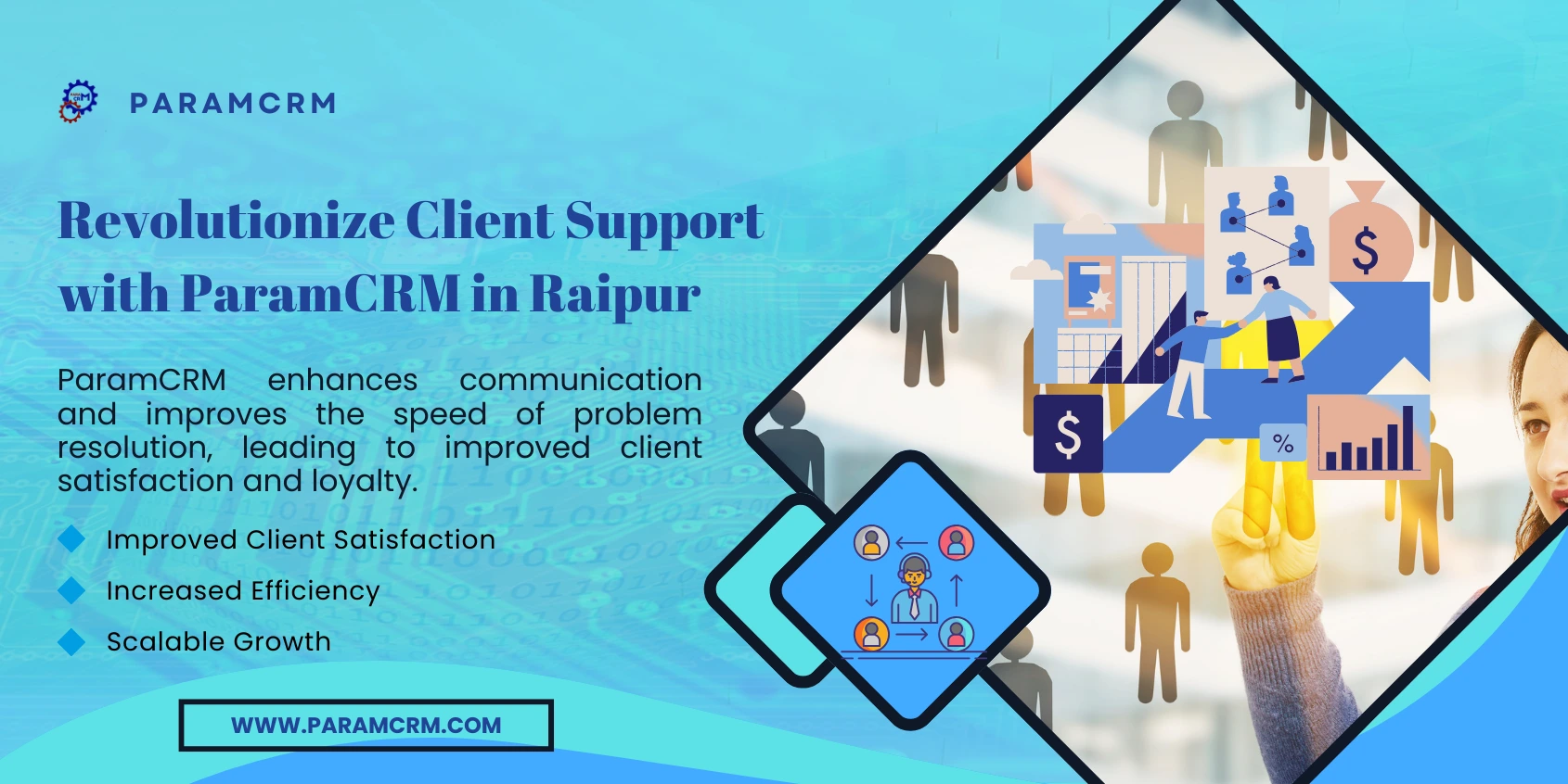  Revolutionize Client Support with ParamCRM in Raipur